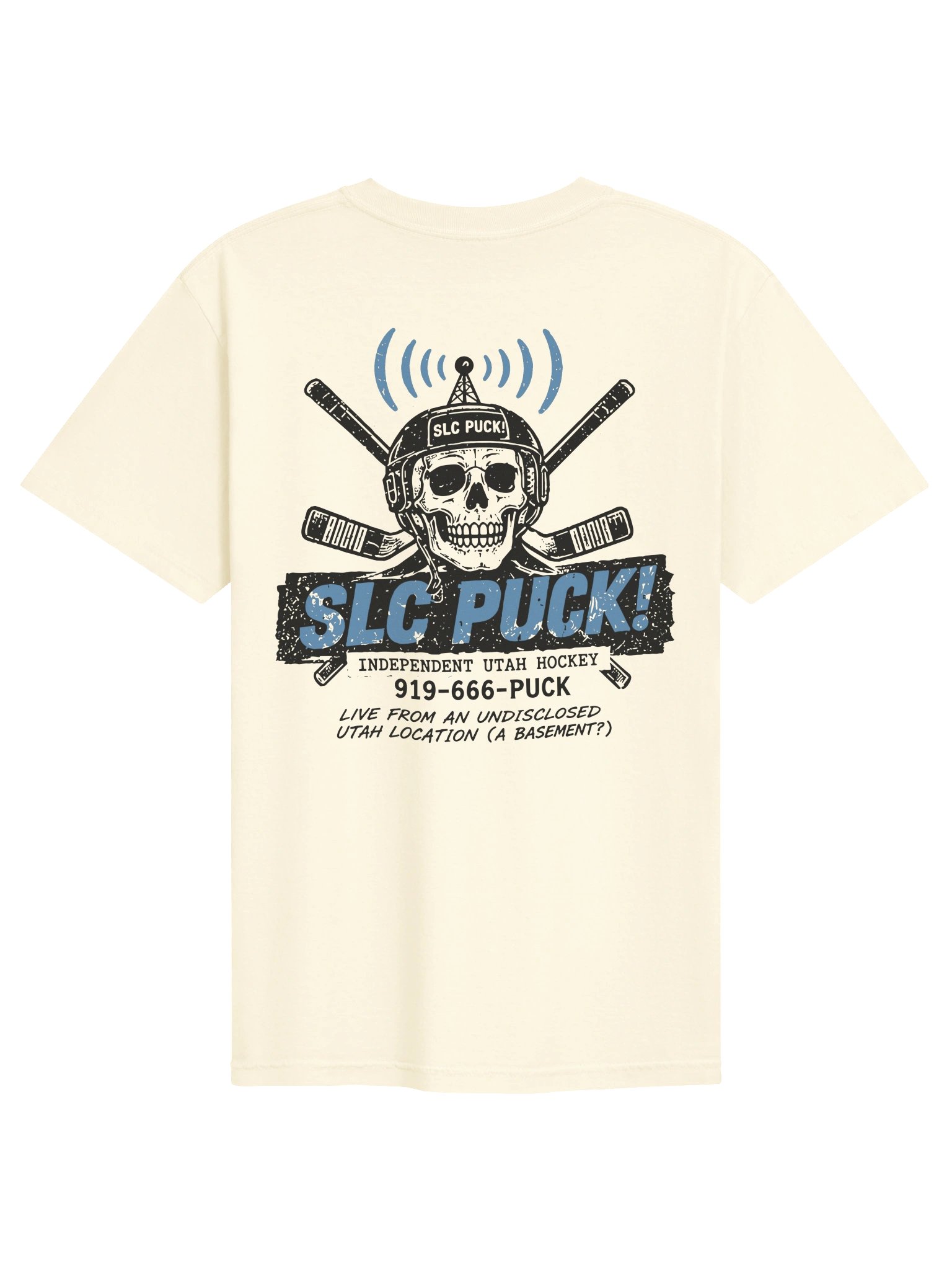 SLC Puck "Pirate Broadcast" Heavyweight Tee product image (2)