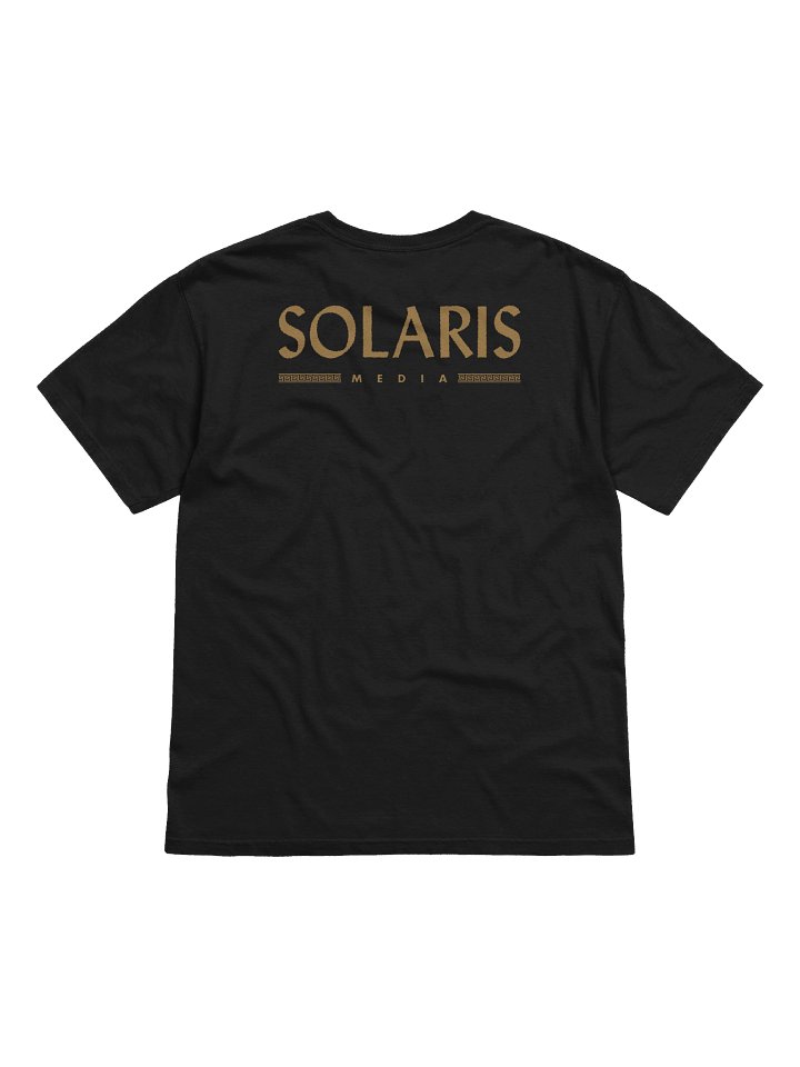 Solaris Logo + Back Print Tee (Dark Variant) product image (2)