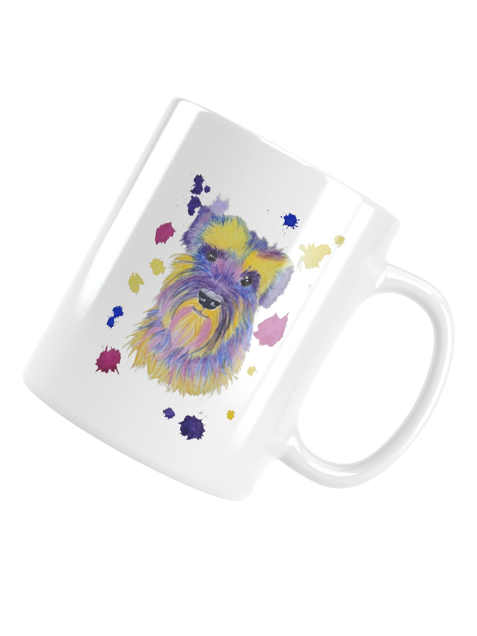 Beau White Glossy Mug product image (6)