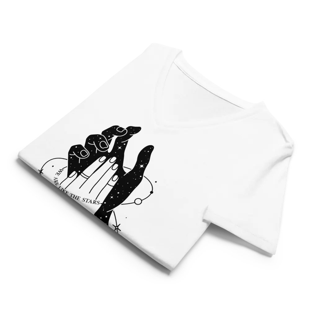We Are Like The Stars Bella+Canvas Women's Relaxed V-Neck T-Shirt product image (32)