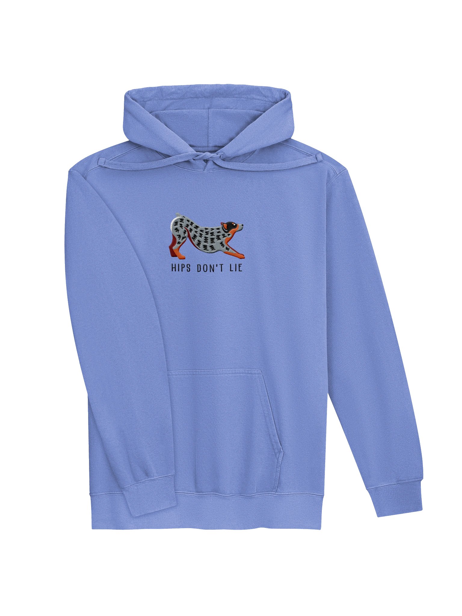 Hips Don't Lie Premium Hoodie (Embroidered) of an Australian Cattle Dog(Blue Heeler) product image (23)