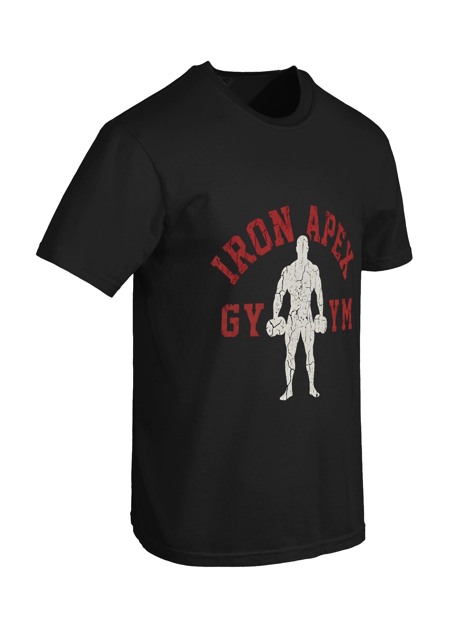 Iron Apex Gym - Vintage Distressed Bodybuilder T-Shirt product image (6)