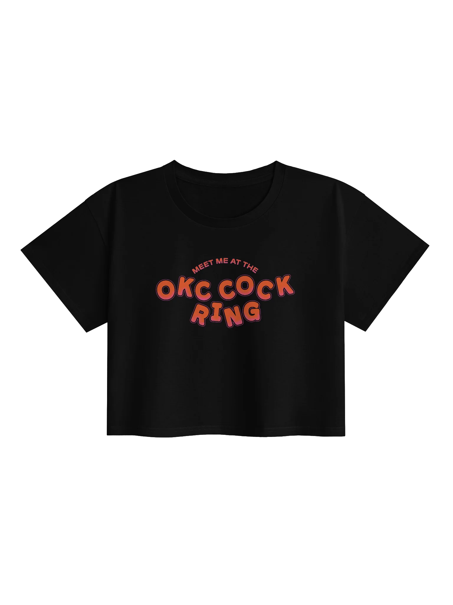 Meet me at the OKC Cock Ring Crop Top product image (1)