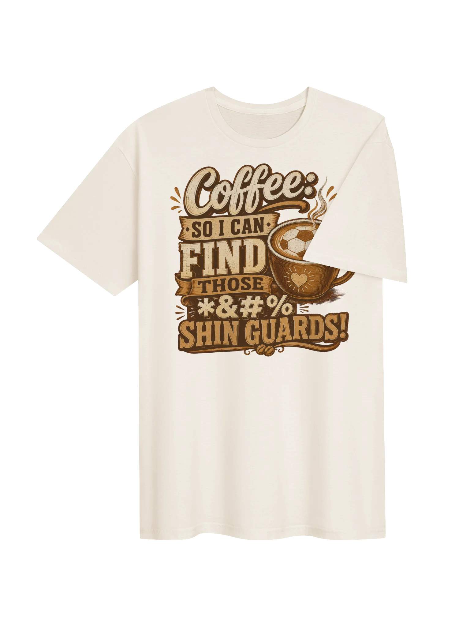 Coffee First, Then Shin Guards Tee product image (54)