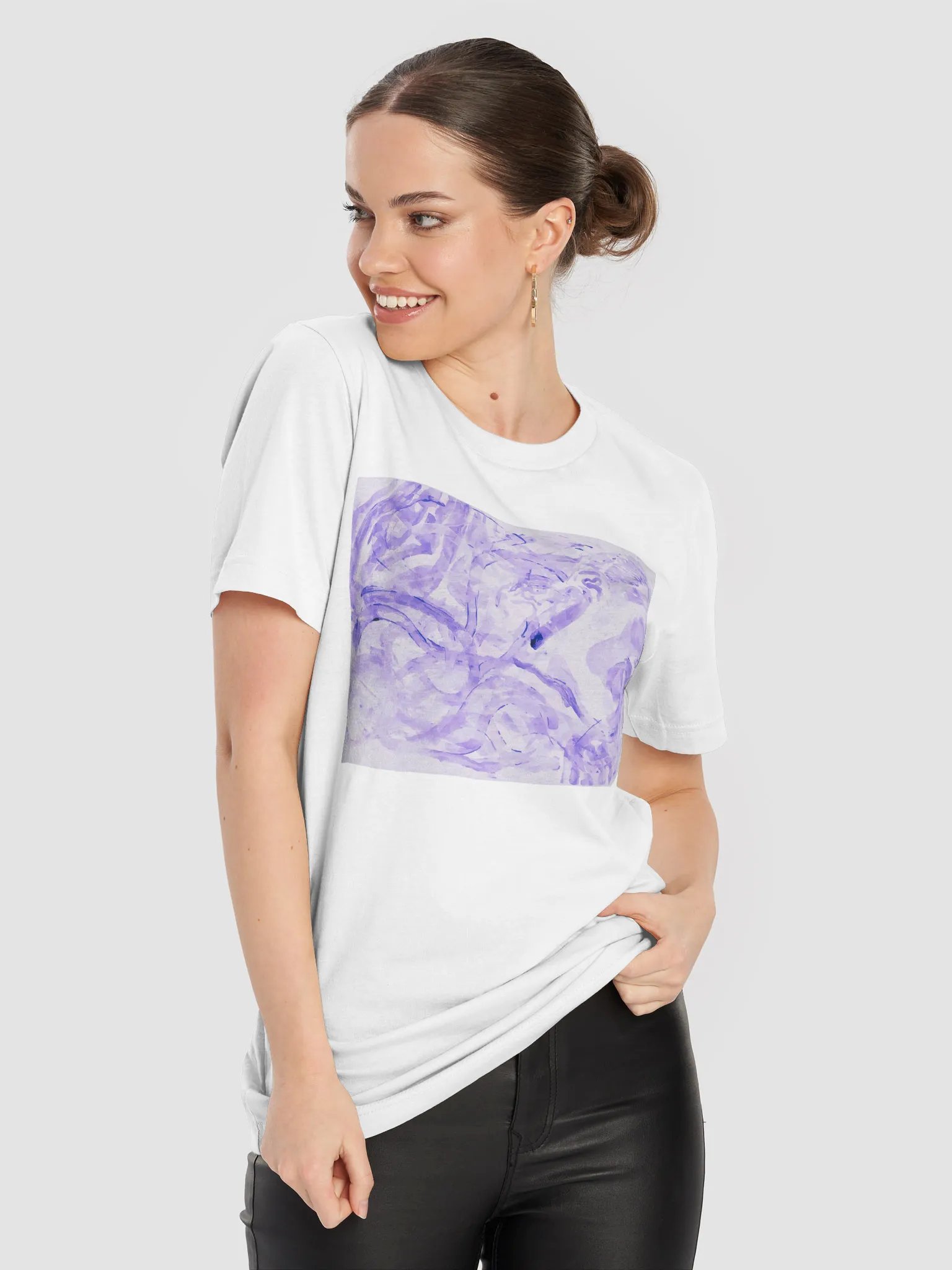 WRAPPED IN HOLY SPIRIT _ LAVENDER TEE product image (4)