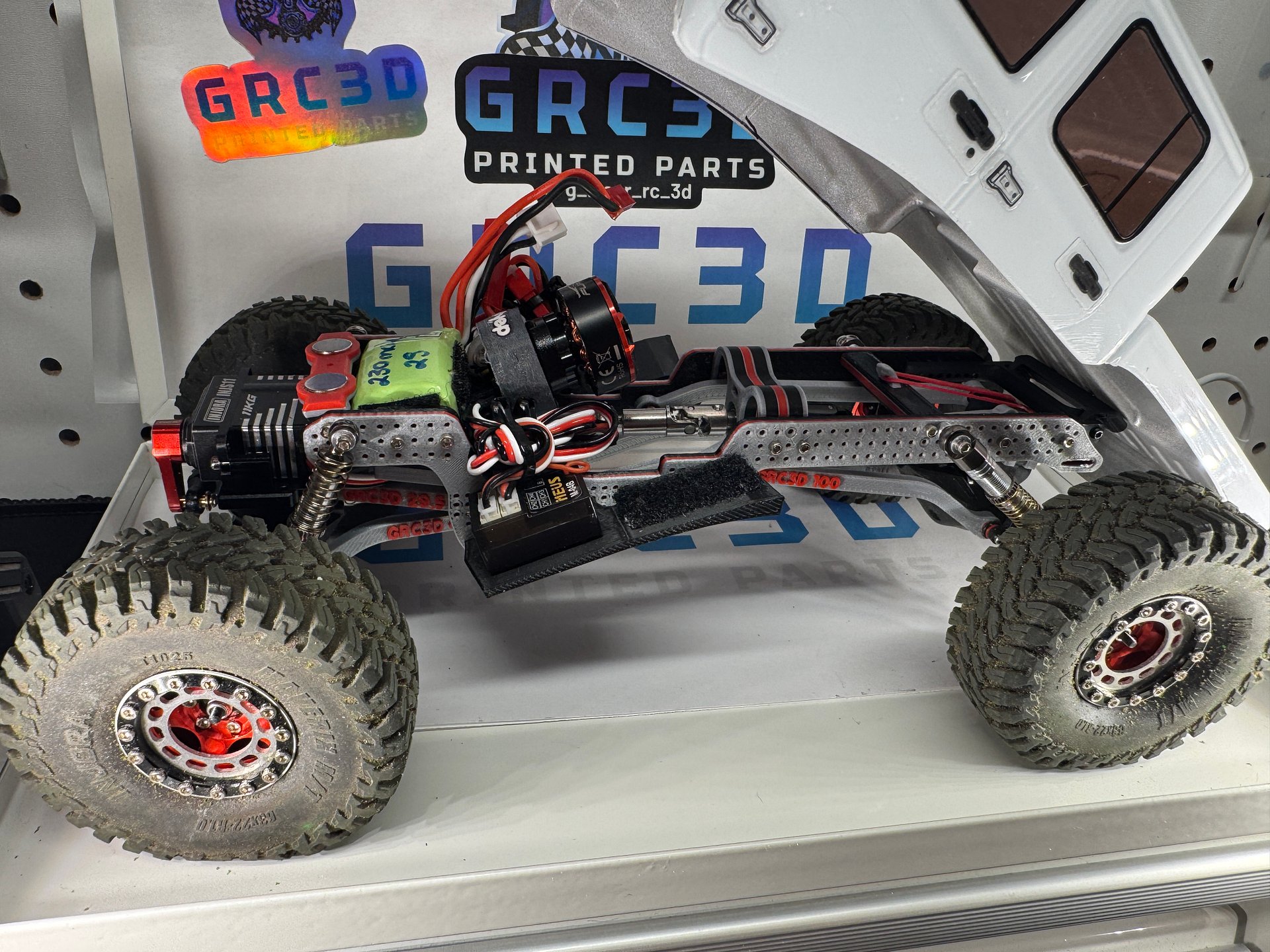GRC3D LCG (Universal) 20deg Skid, SLEEPER Comp Chassis Kit product image (8)