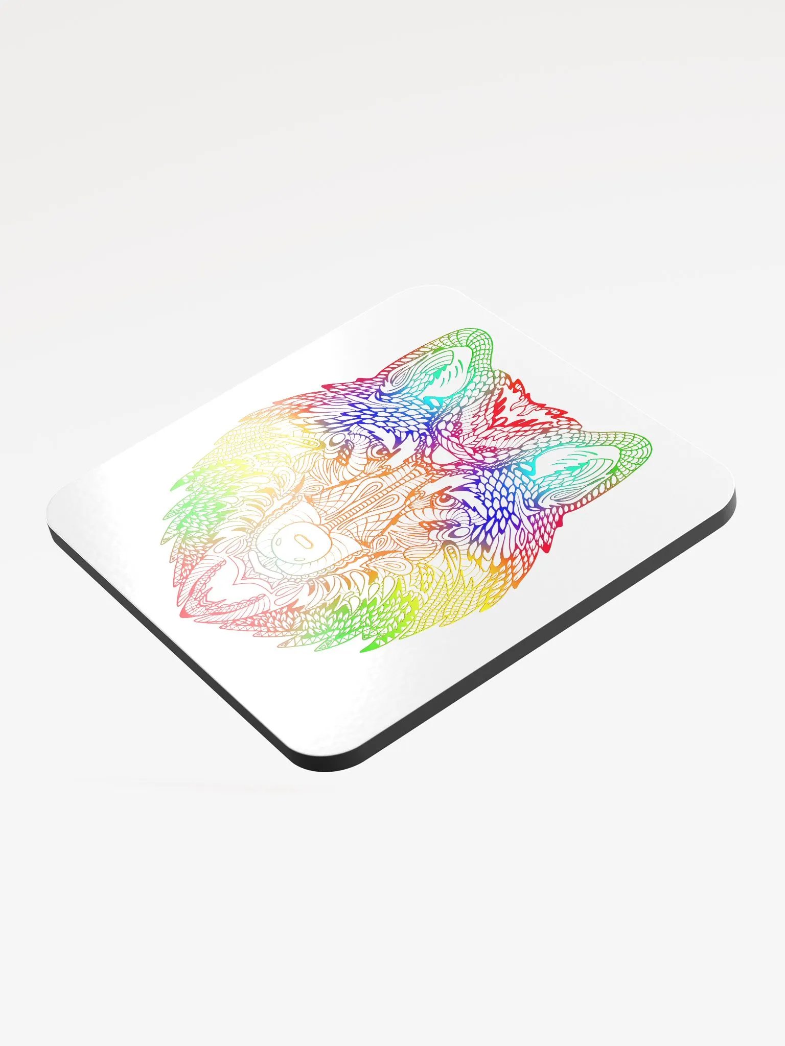 Rainbow Wildlife Cork Coaster Set product image (3)