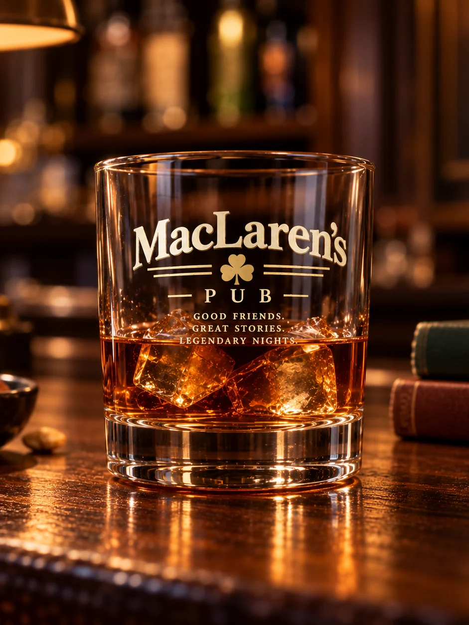 MacLaren’s Pub Whiskey Glass product image (3)