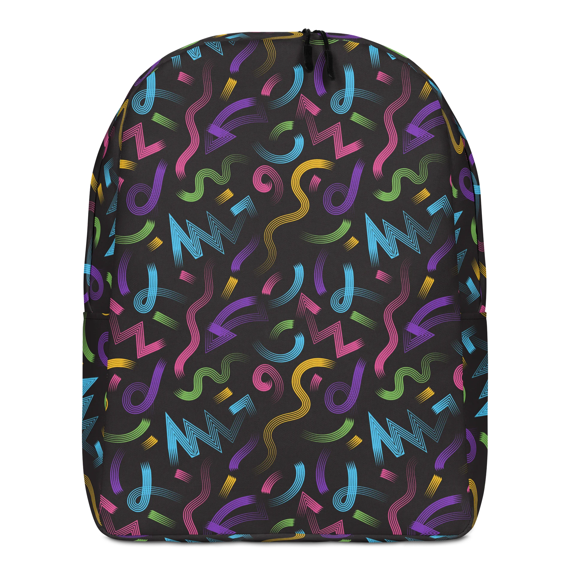 Minimalist Backpack with Bold and Colorful Vibrant Design product image (1)