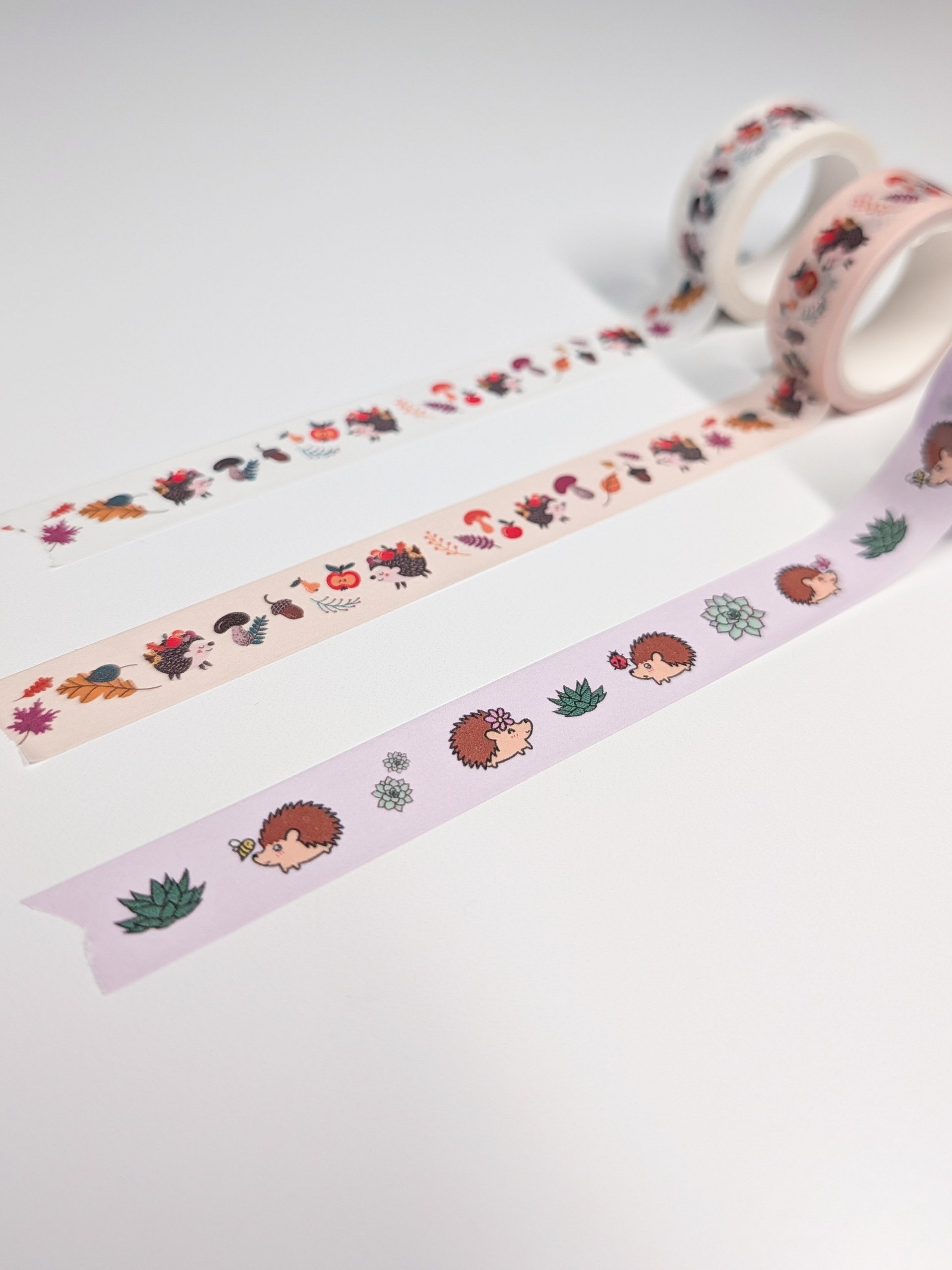 PrintAPot Succulent Garden Hedgehog Washi Tape product image (3)