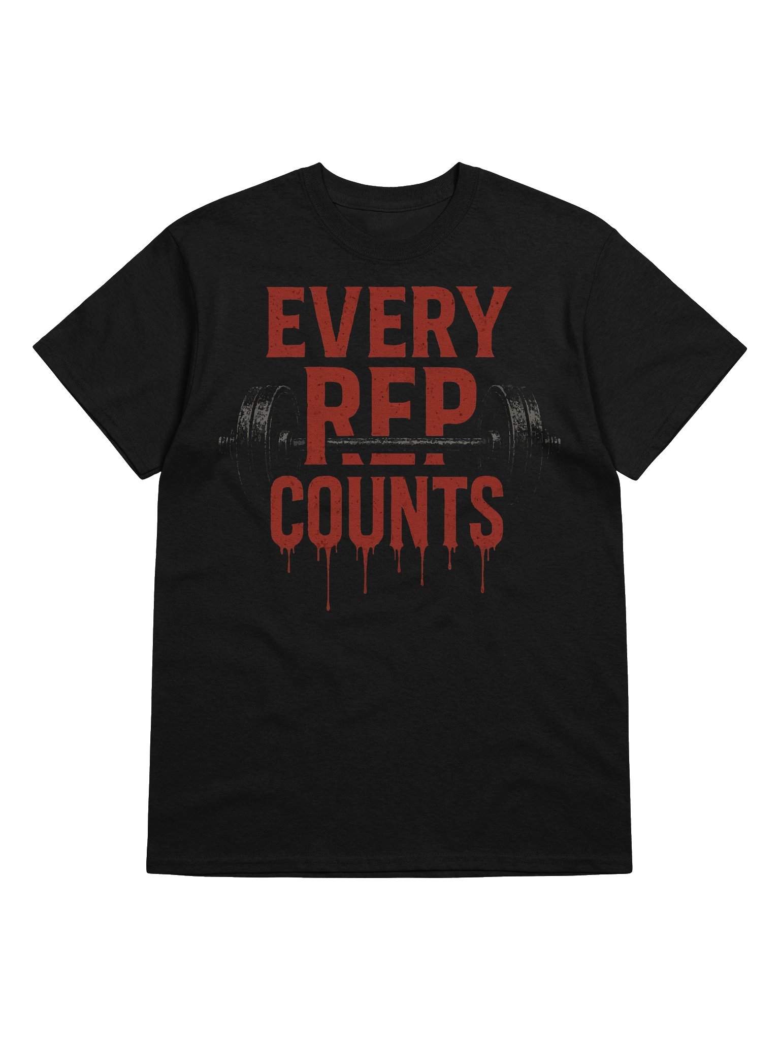 “Every Rep Counts” Motivational Gym Tee product image (5)