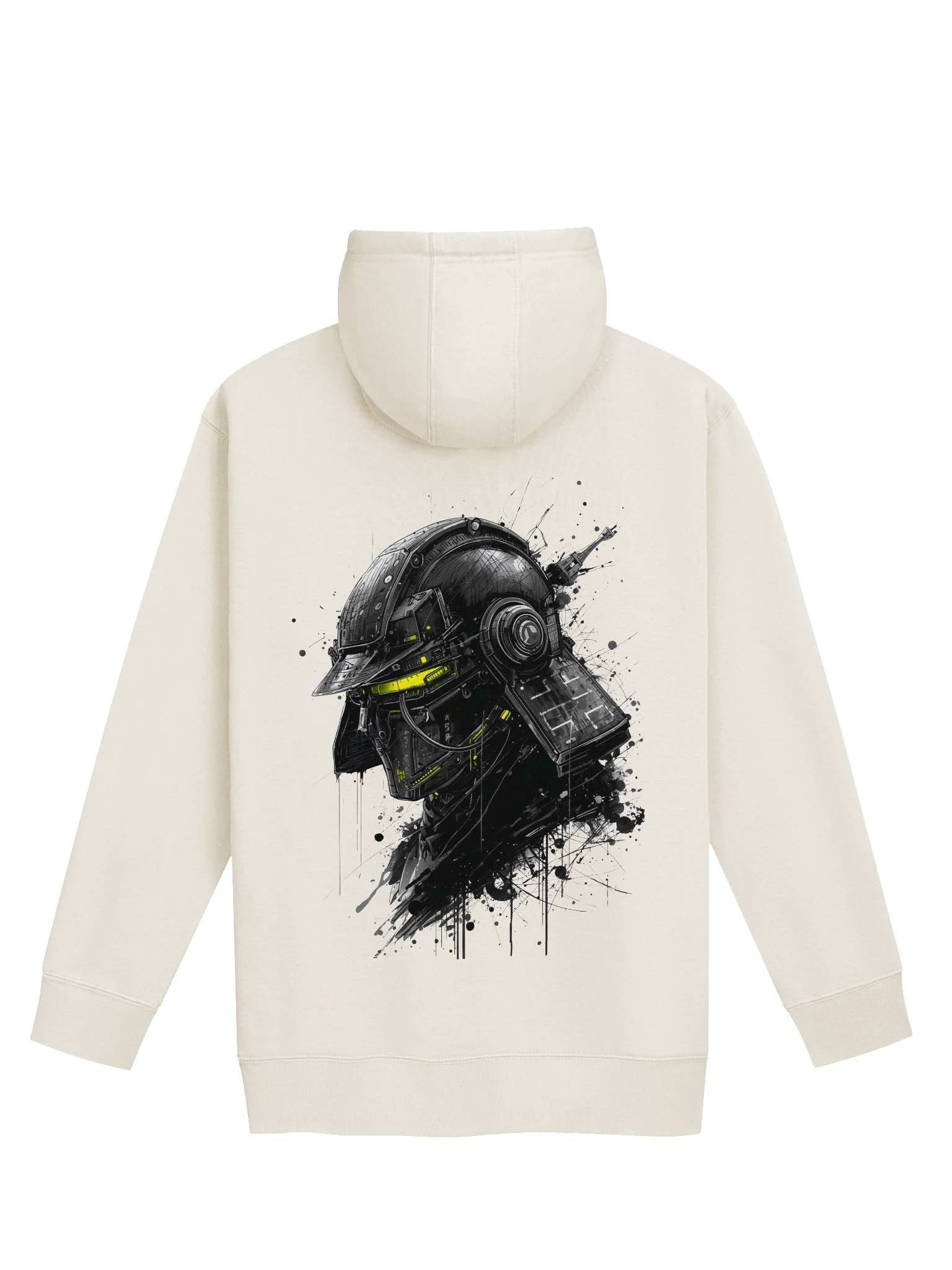 HAZARD EDITION: Electric Yellow & Black Ink Graphic Premium Hoodie & Sweatshirt Collection product image (1)
