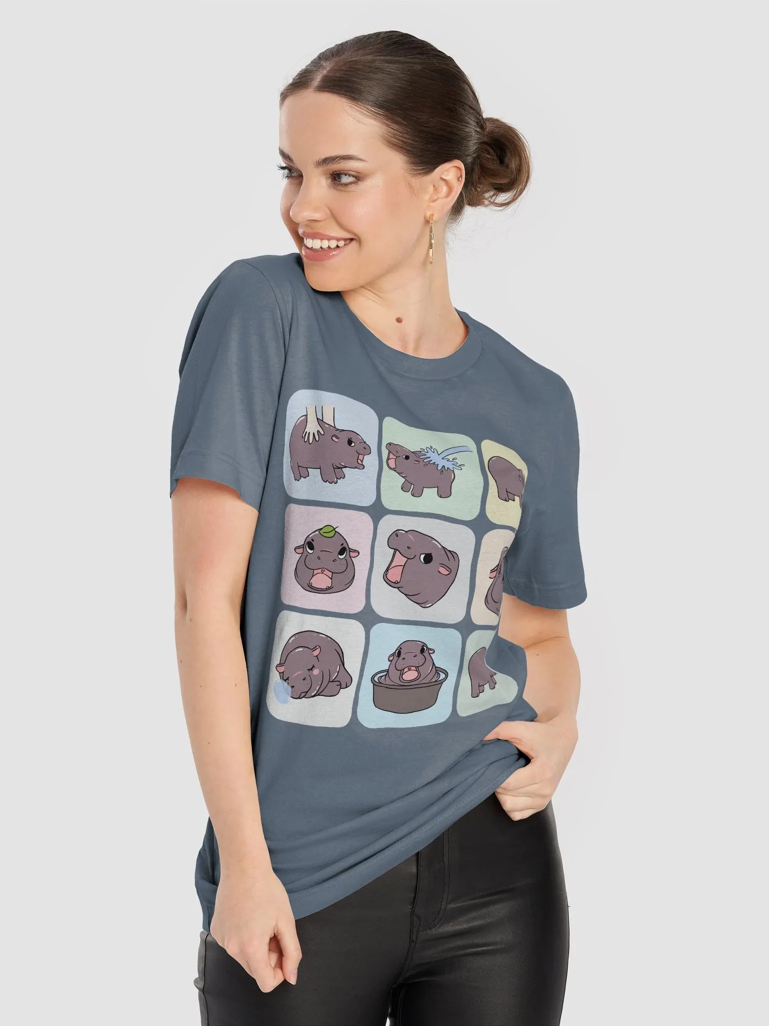 MOODENG'S HAVEN SUPERSOFT T-SHIRT! product image (8)