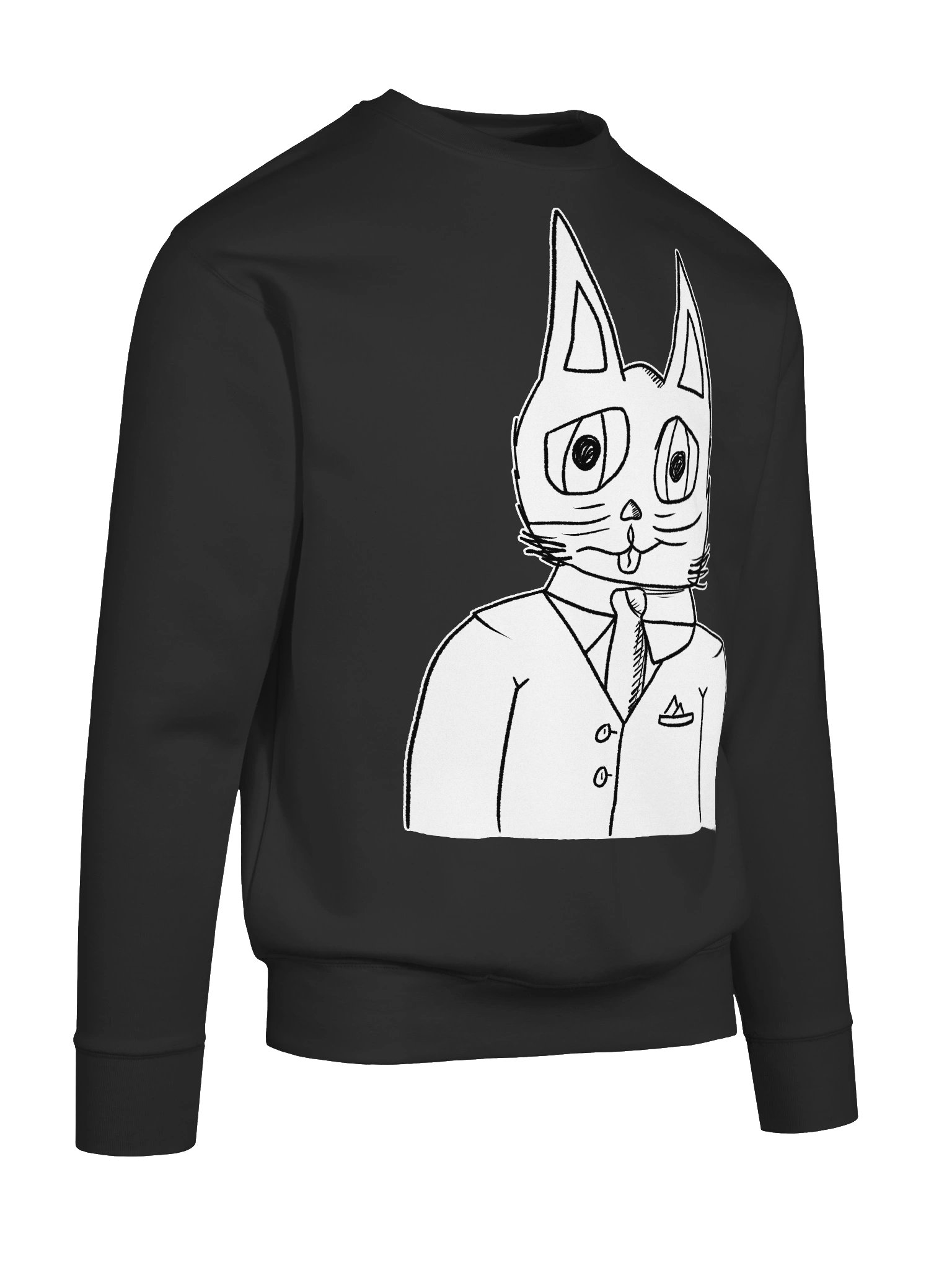 Business Cat Sweatshirt product image (7)