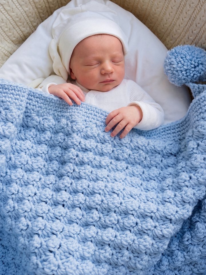 The Barclay Blanket Crochet Pattern product image (1)