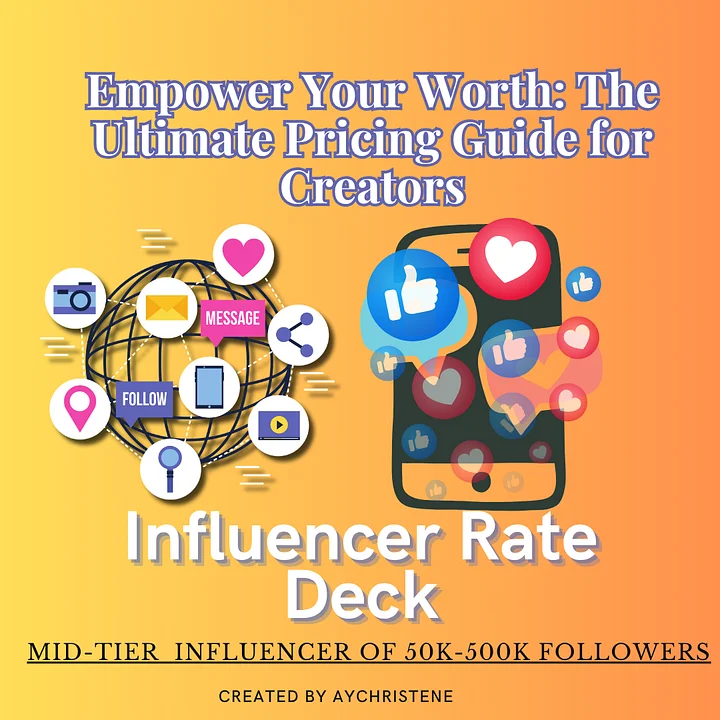 Empower Your Worth: The Ultimate Pricing Guide for Creators: Mid-Tier Influencer Edition product image (1)