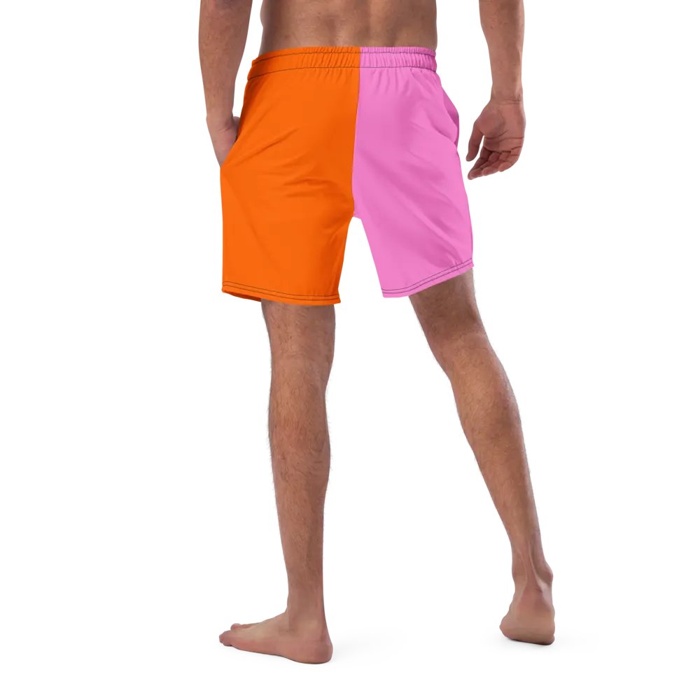 SPOOKY JOOCE Swim Trunkz - Light Pink/Orange product image (3)