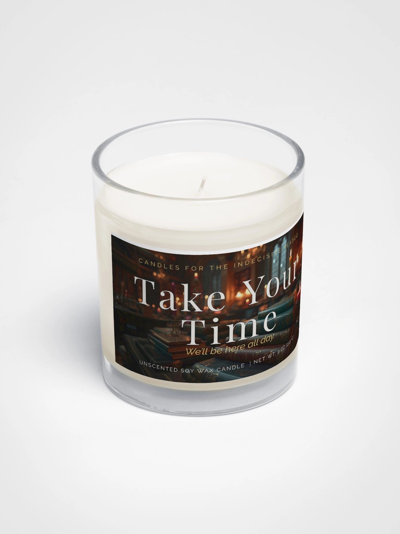 The Take Your Time Library Candle product image (2)