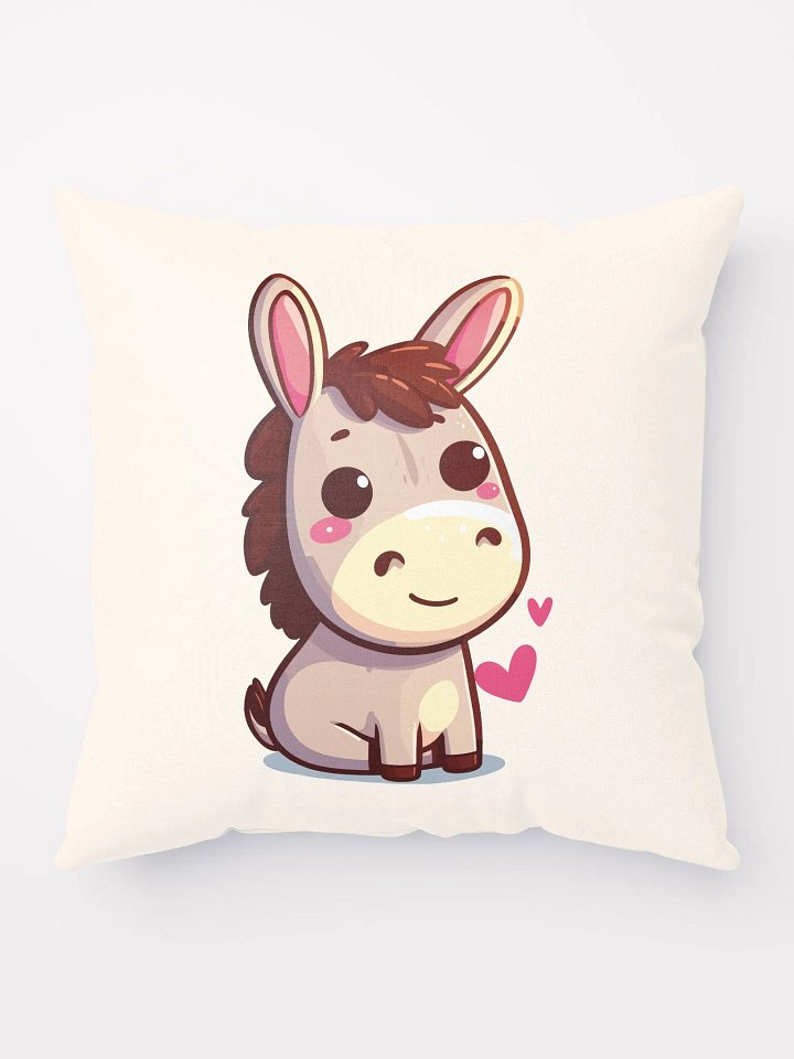 Cheerful Donkey Love Pillow product image (1)