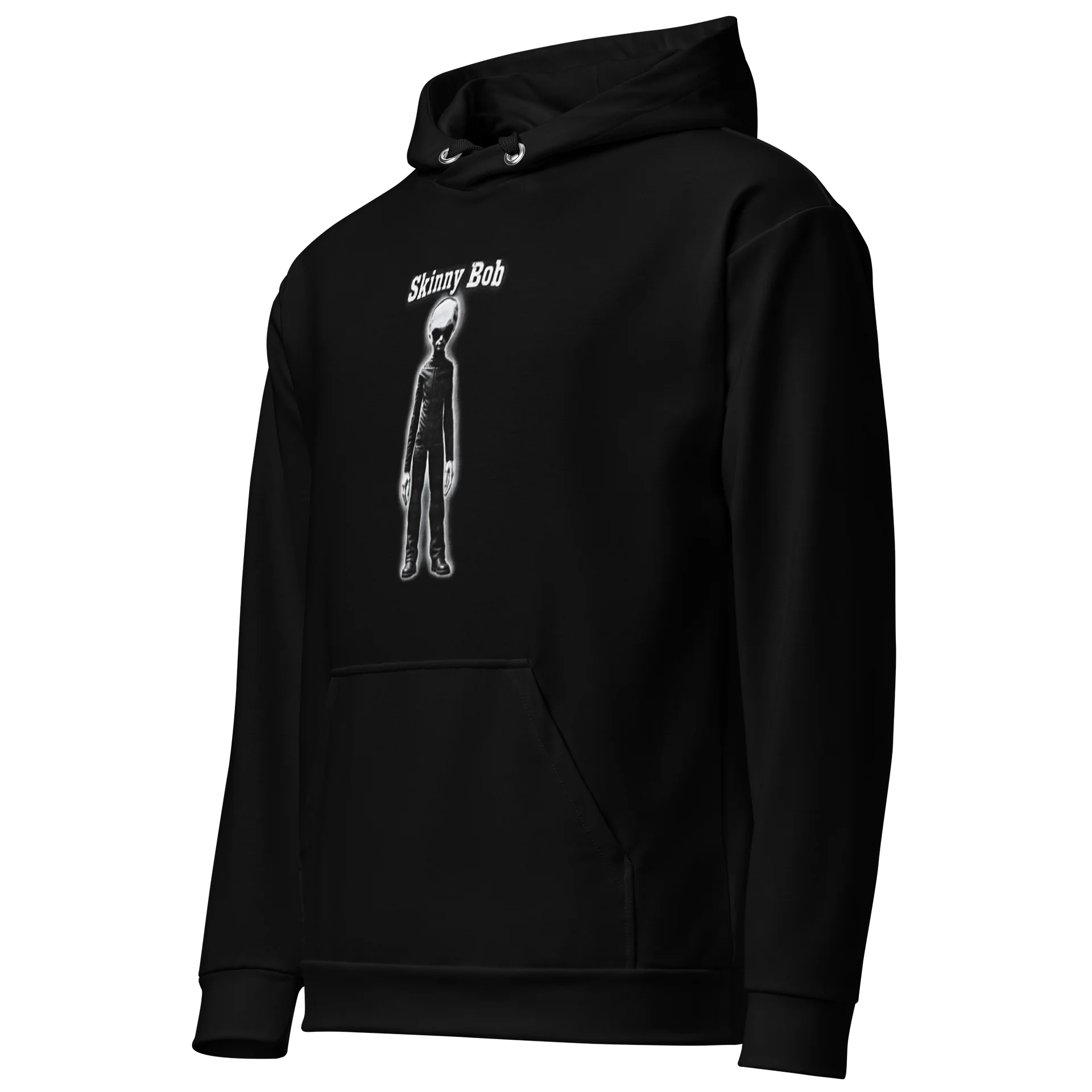 Skinny Bob Alien – All-Over Print Hoodie product image (2)