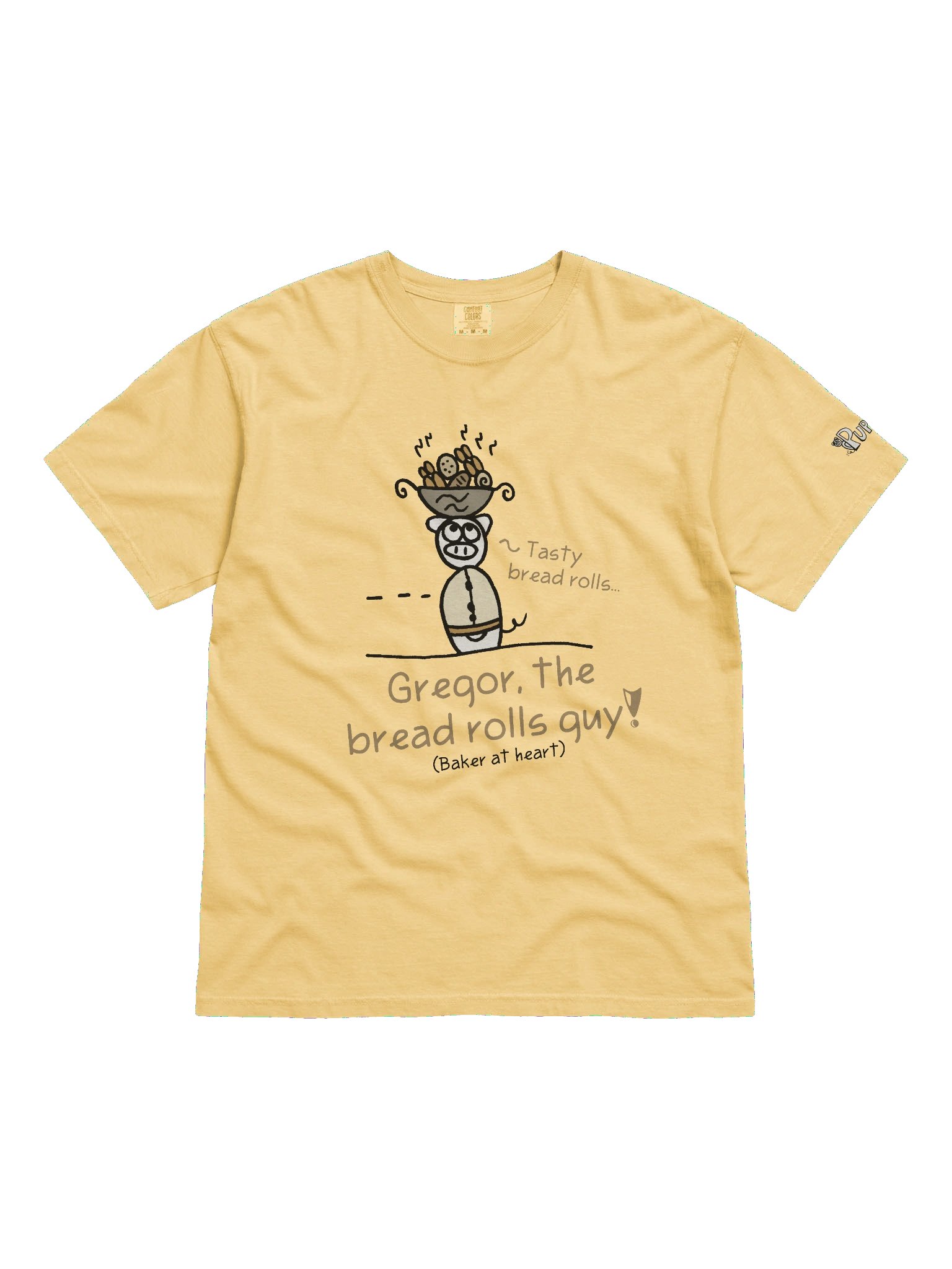 'Gregor, the bread rolls guy' Pupsies! Heavyweight T-Shirt product image (1)
