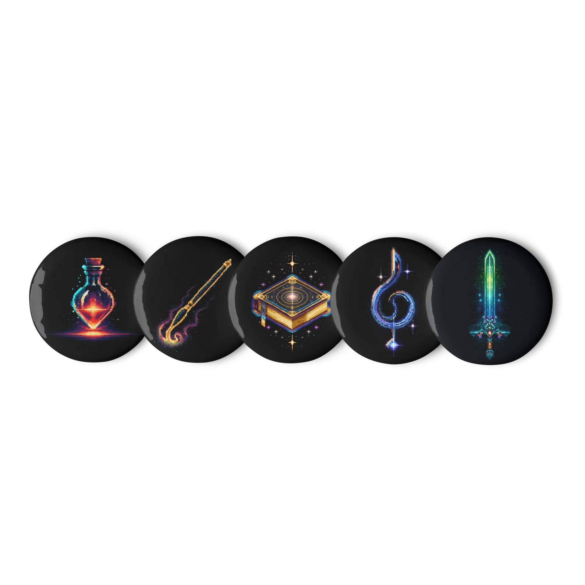 In Magic We Trust Art Pin Set product image (1)