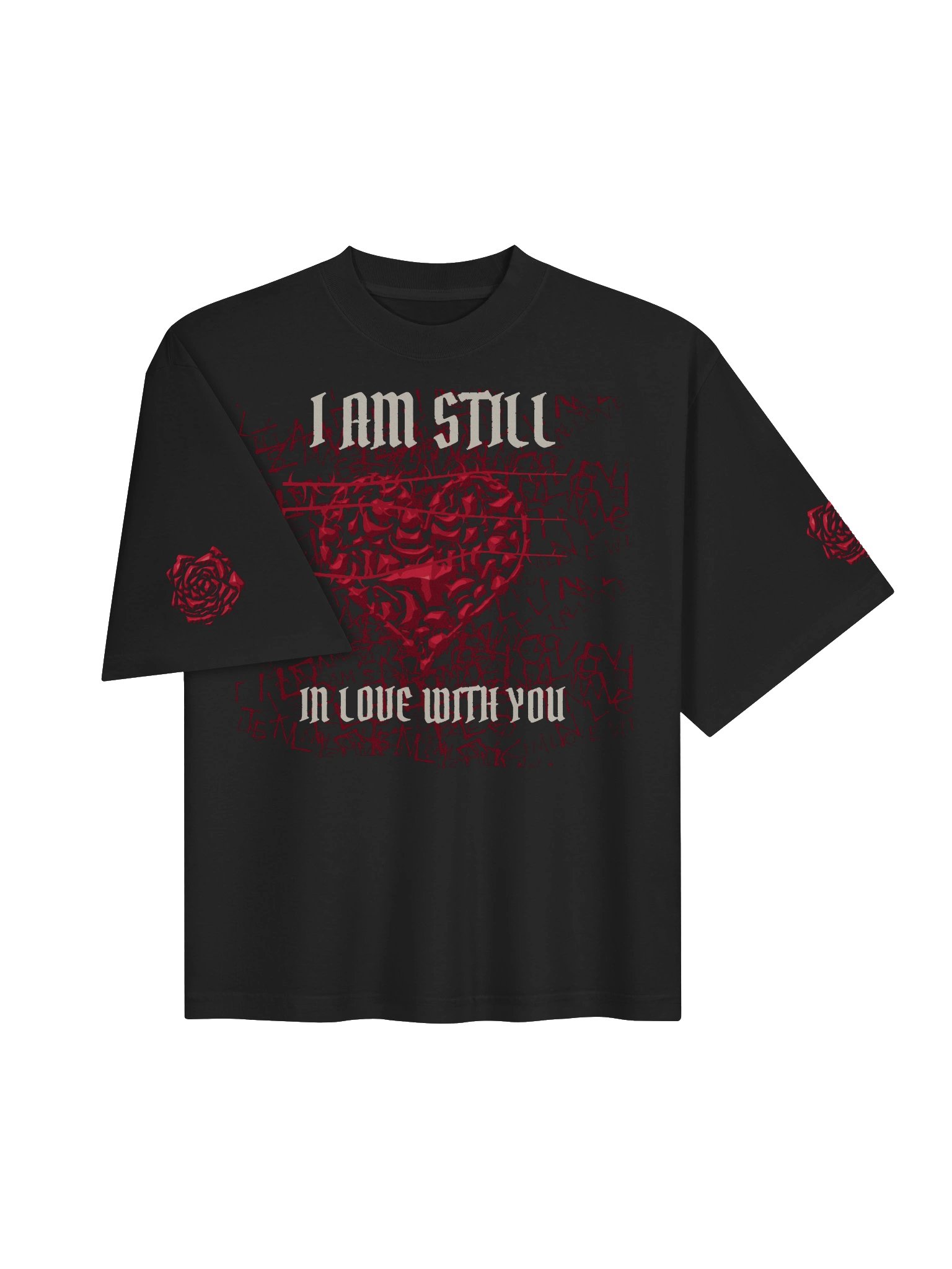HAVE HEART — I'm Still In Love With You · Tee · Black product image (3)