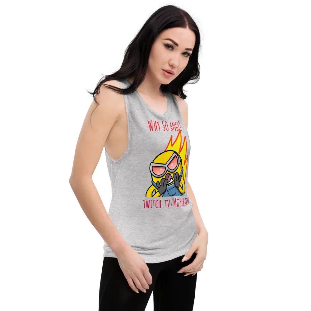 Women's Why so Angy Muscle Tank product image (10)