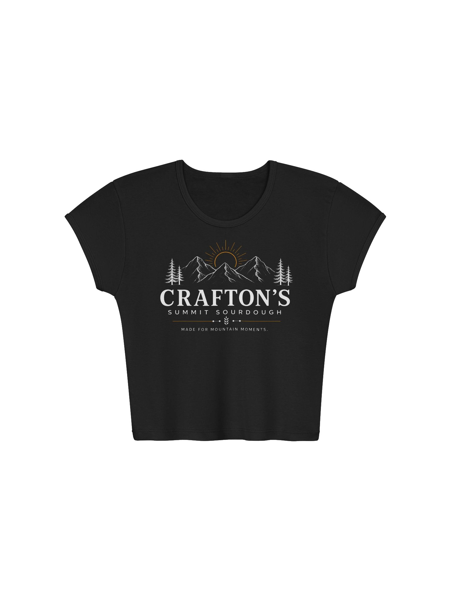Ribbed Baby Tee Crop Top product image (2)