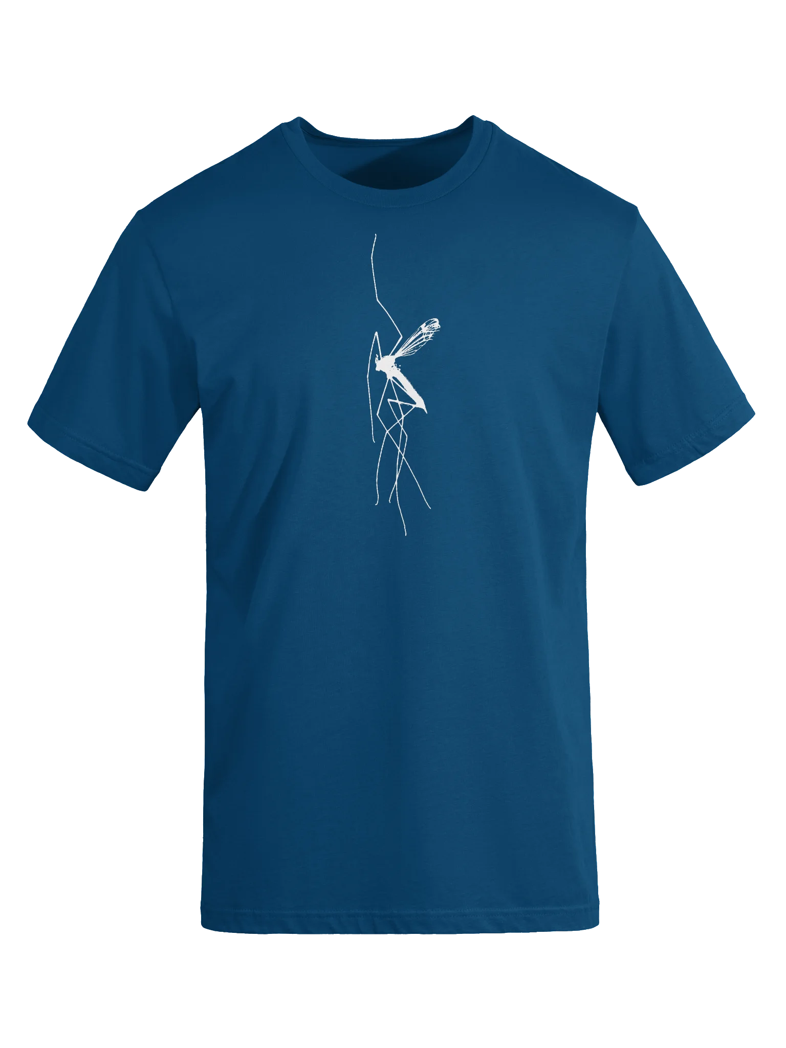Mosquito Scan, 1993 — White Print T-Shirt