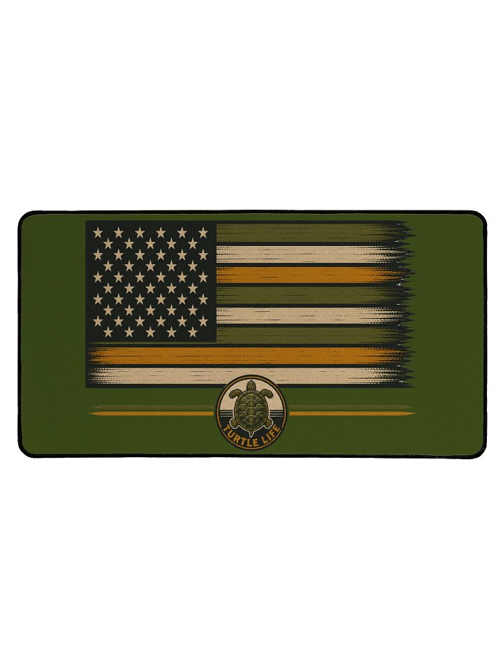 Turtle Life-Flag Desk pad product image (1)