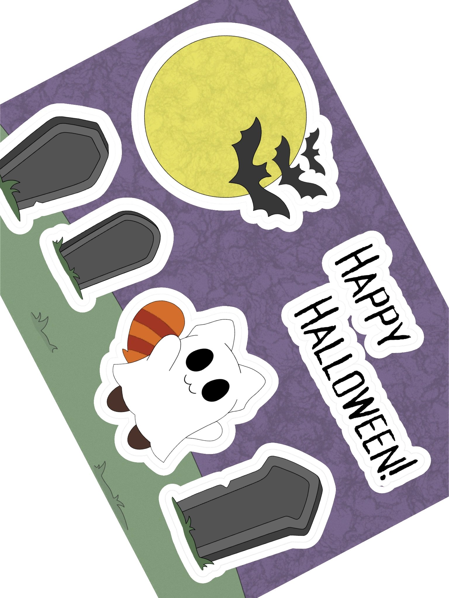 Graveyard Sticker sheet product image (1)