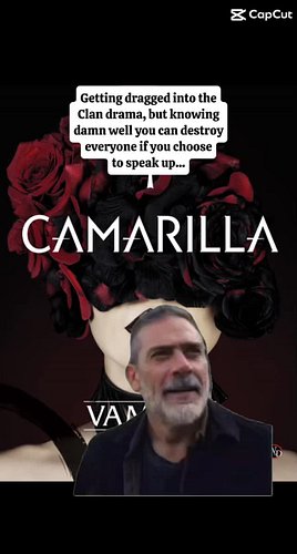 Which Clan would this be? It would be Gangrel or Banu, right? #stpetebynight #vampirethemasquerade #worldofdarkness #vamily #...