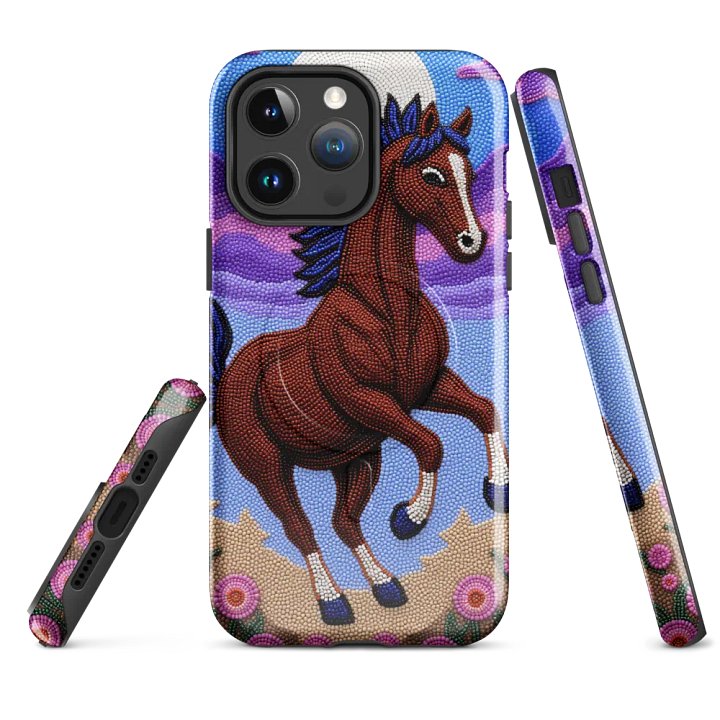 Faux-beaded Stallion MagSafe® Tough Case product image (1)