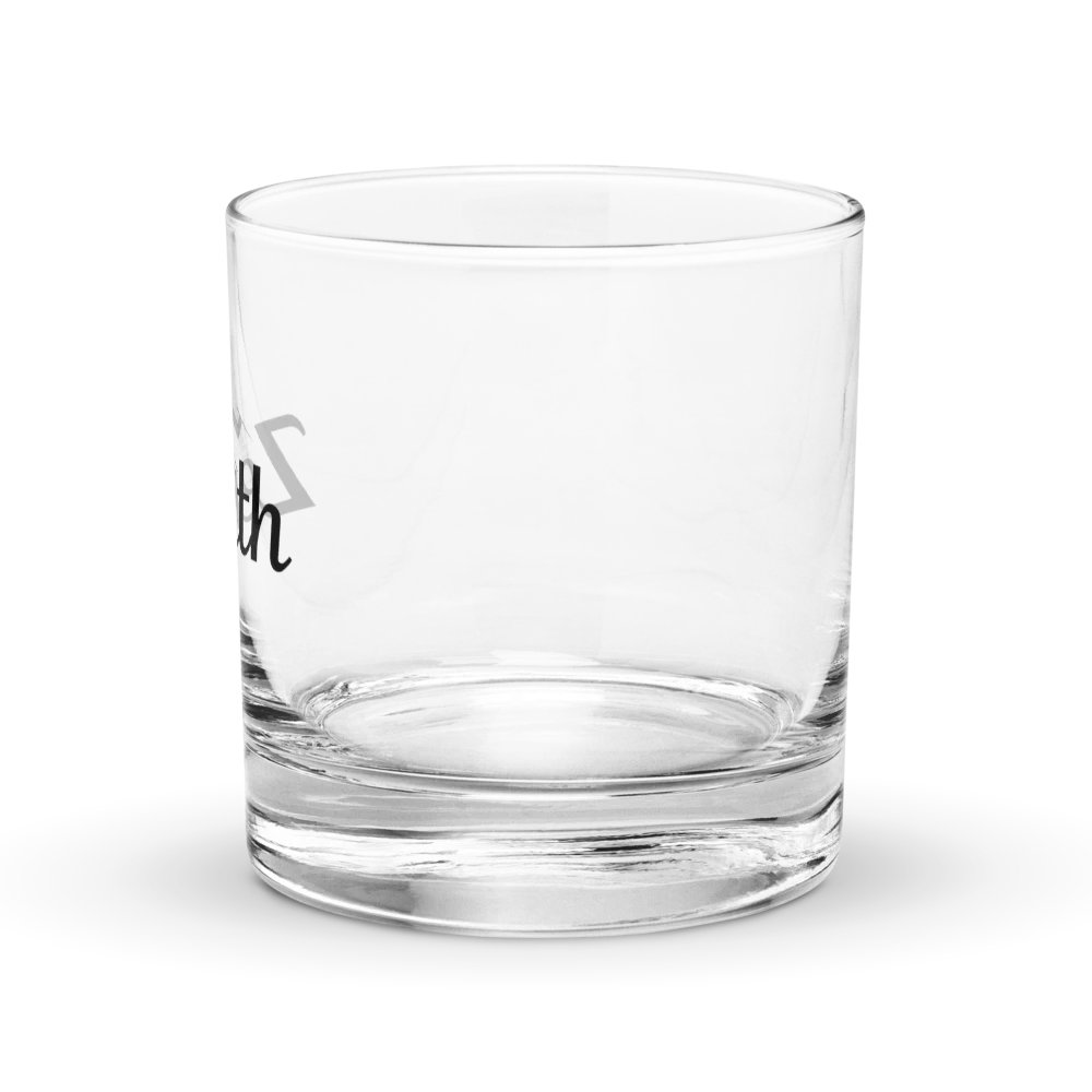 Zenith Clear Rocks Glass - Elegant Branded Design with Mountain Peak Logo product image (4)