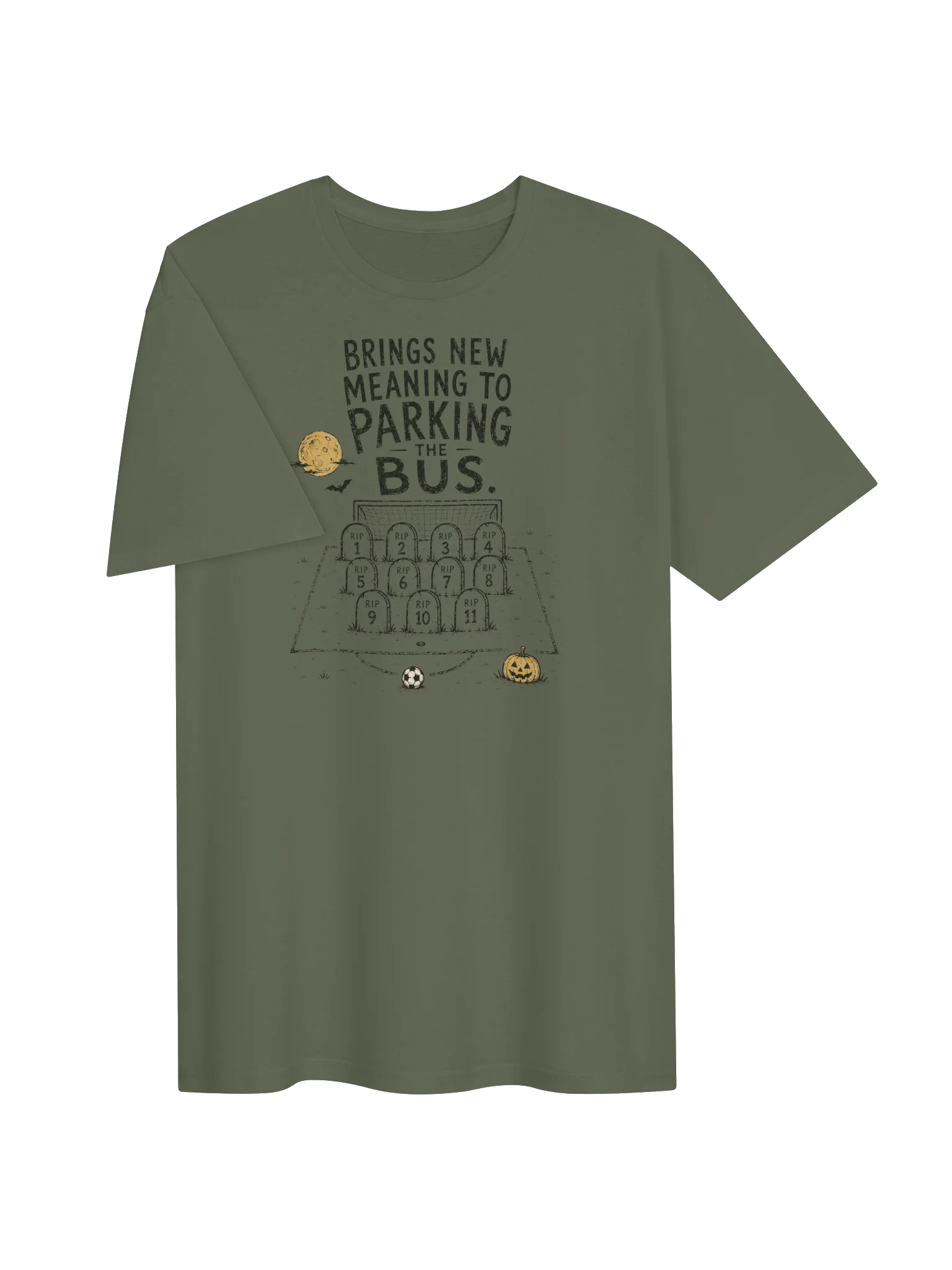 Parking the Bus Halloween Soccer Tee product image (24)