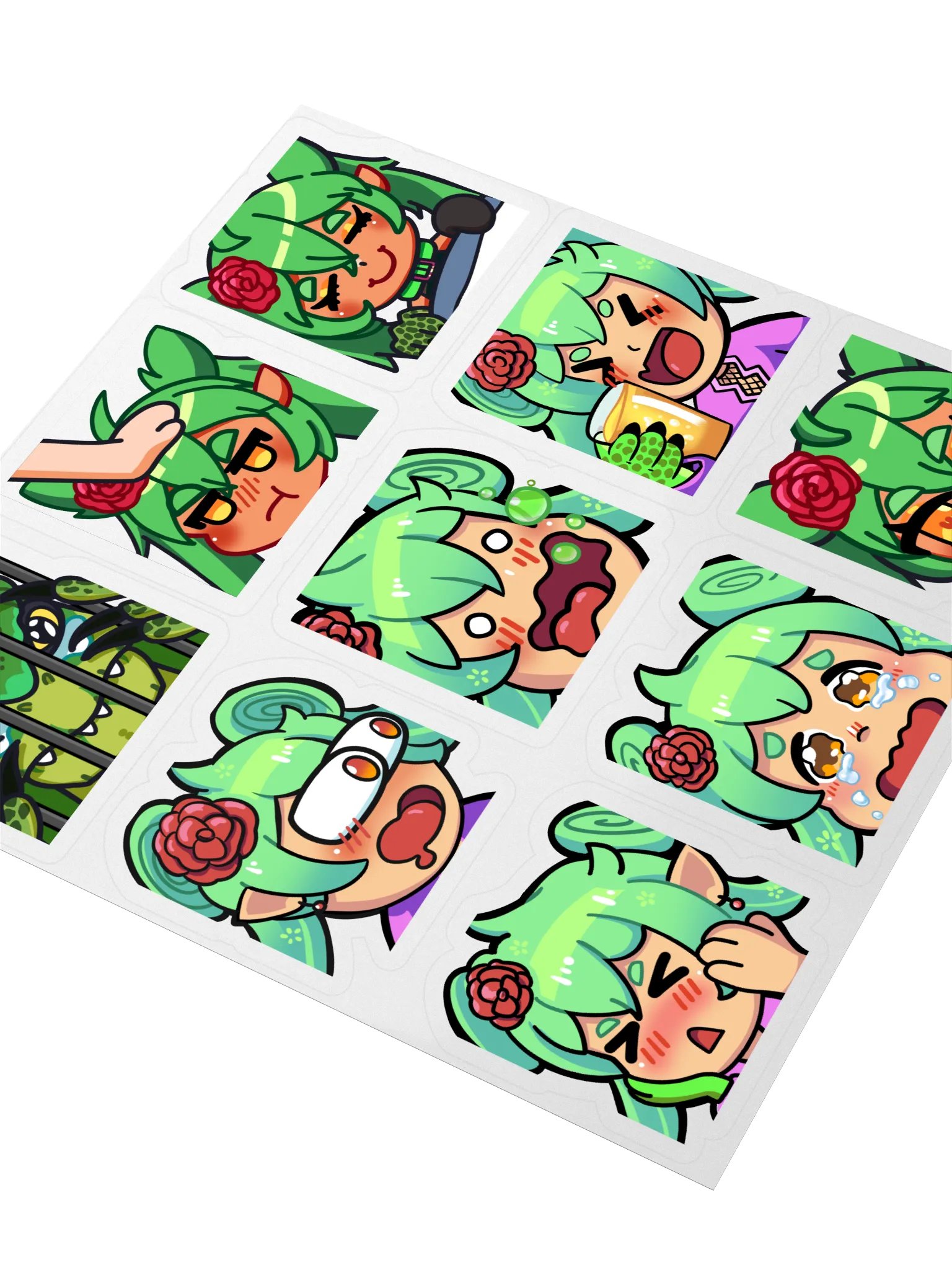 Emote Sticker Sheet product image (3)