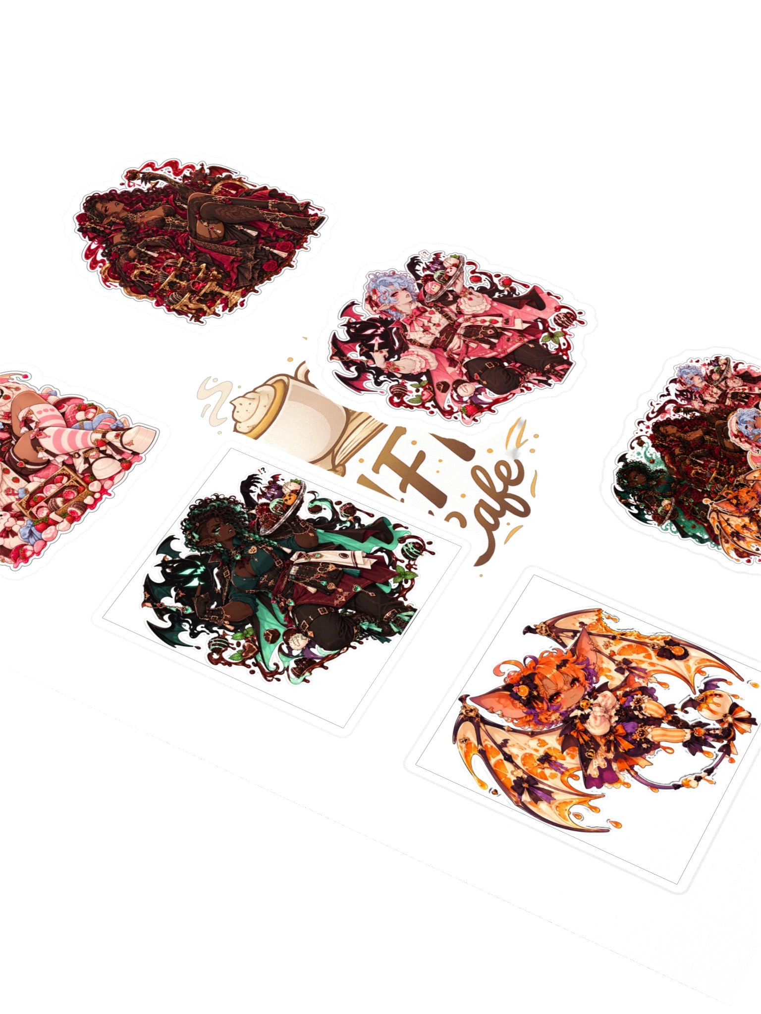 Midnight Truffles: Vampire Collection — 6 Sticker Pack product image (2)