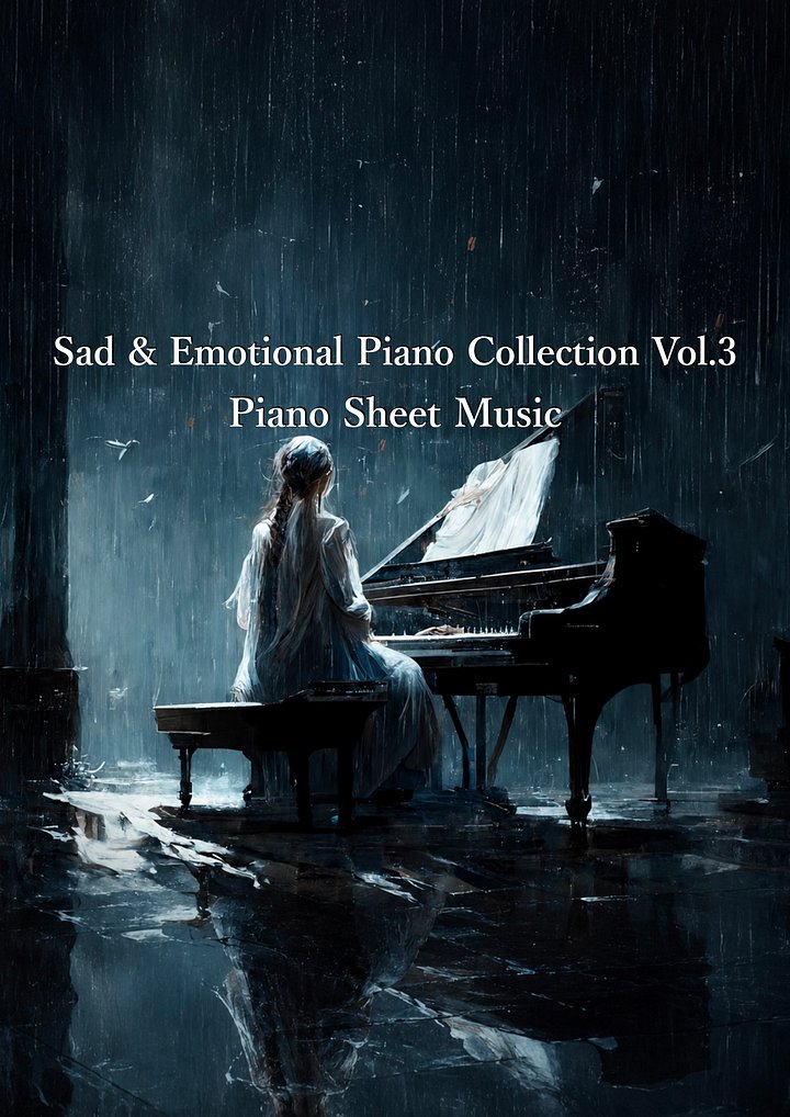 Sad & Emotional Piano Collection Vol.3-Piano Sheet Music product image (1)