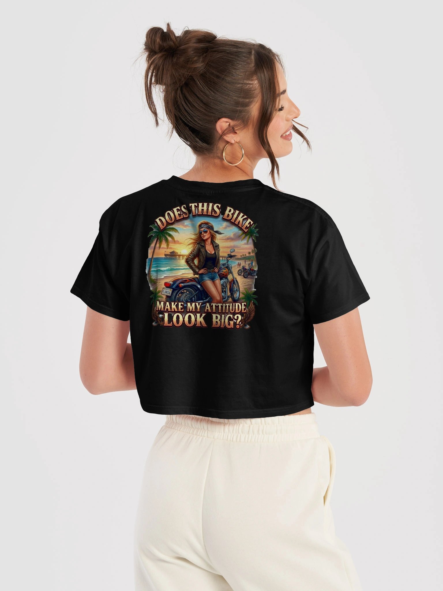 "Big Attitude" Mötograffiti Crop Top product image (6)