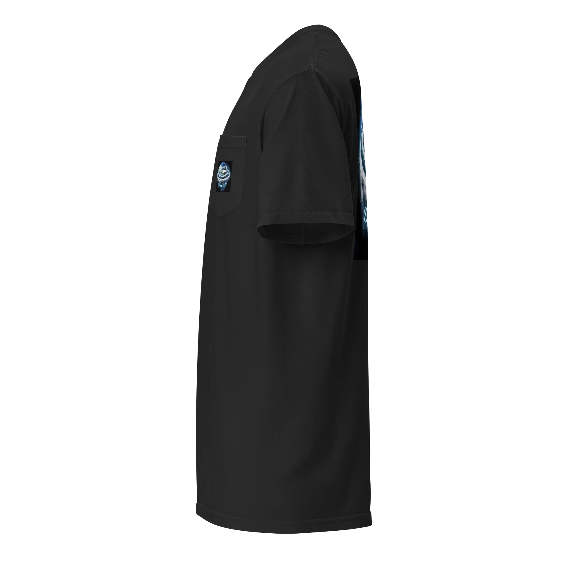 Flat Earth Domed Realm Pocket Tee product image (3)