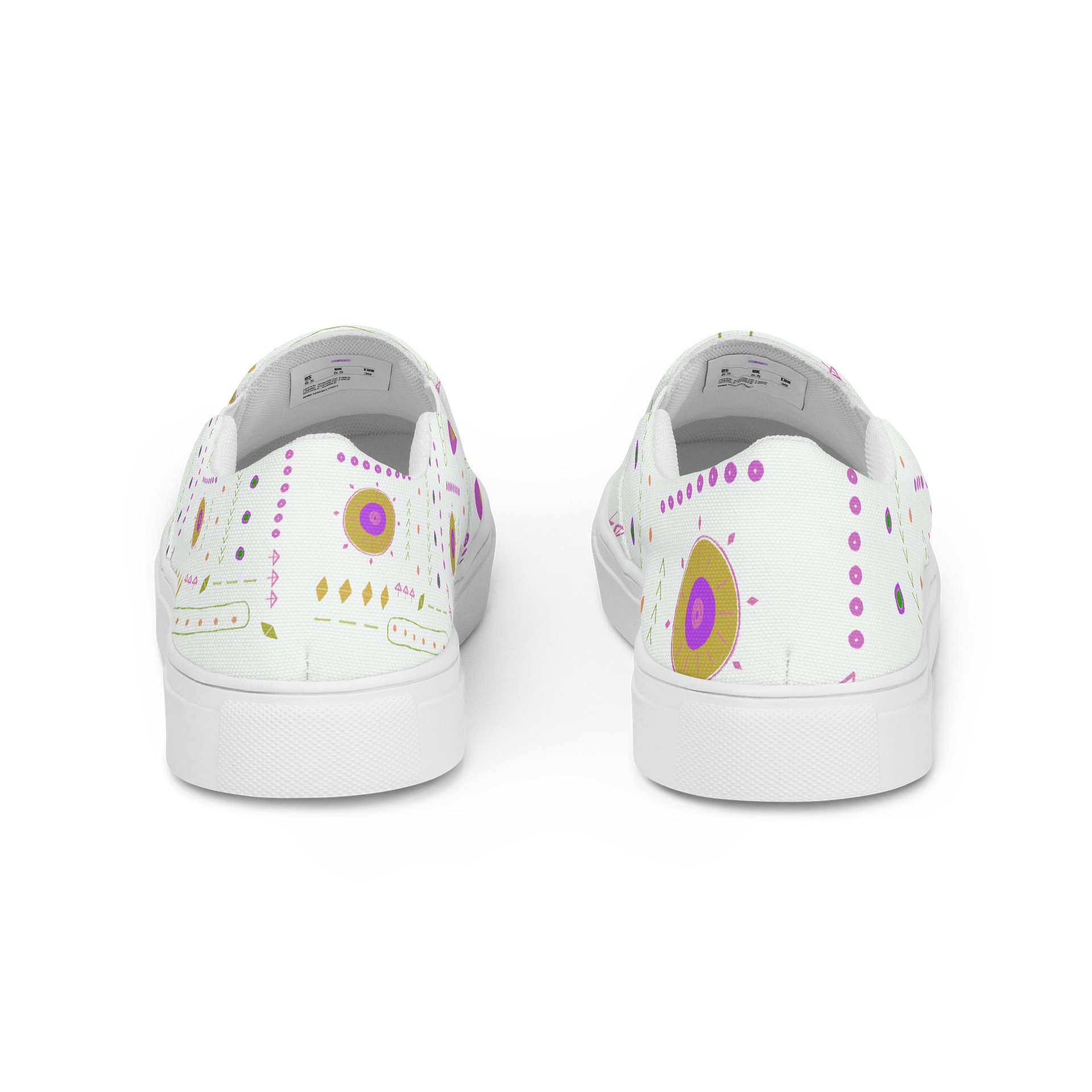 Whimsical Asymmetrical Men's Slip-On Shoes product image (4)