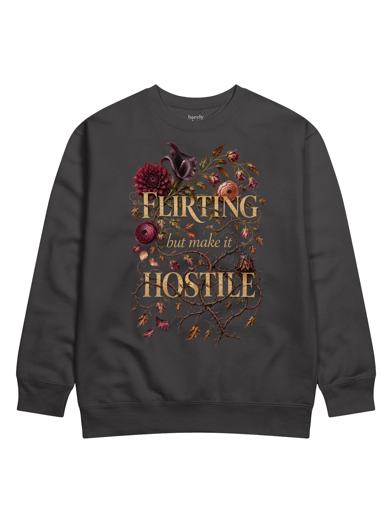Flirting, but Make It Hostile Crewneck product image (2)