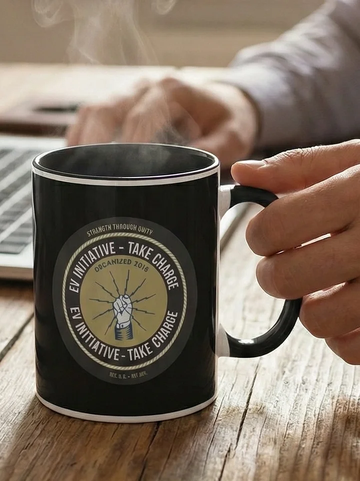 “Initiative Seal Mug – Strength Through Unity” product image (1)