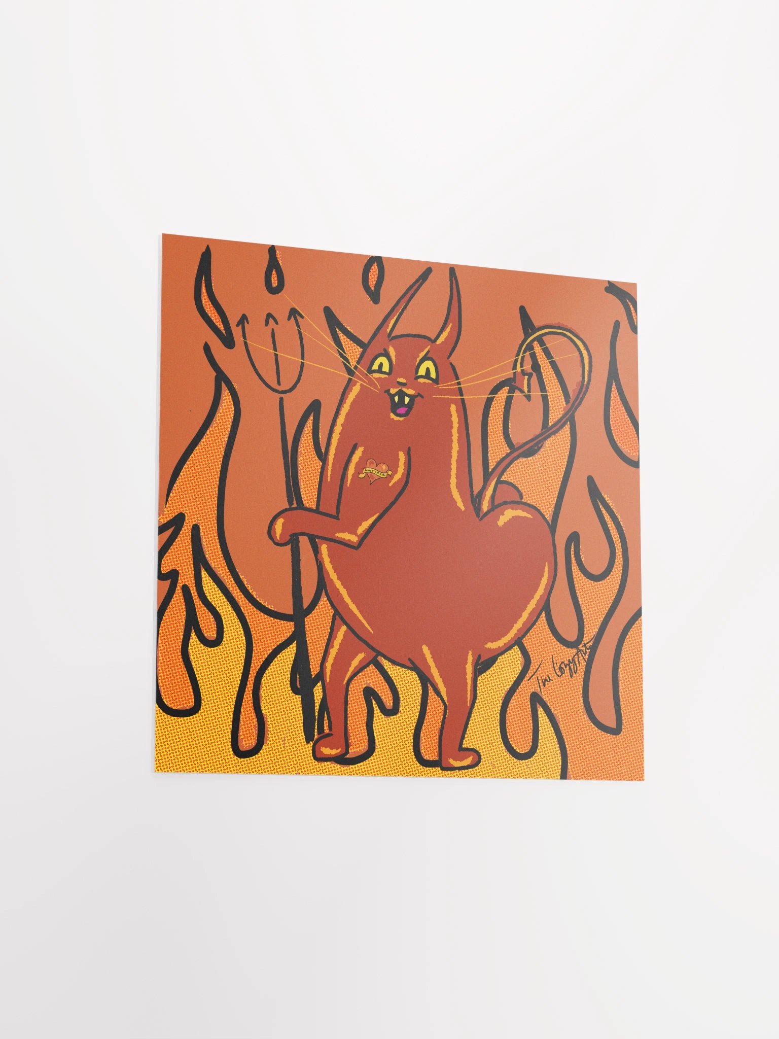 Caked Up Demon Bean Cat product image (3)