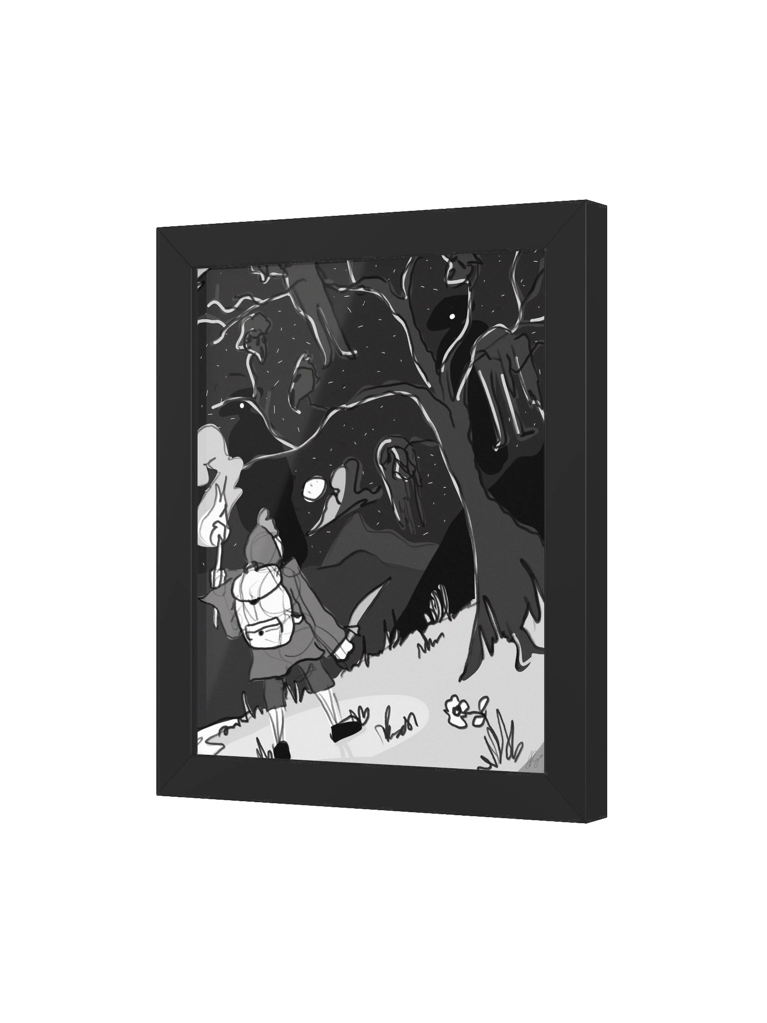 The Trees Cry — Framed Print product image (16)