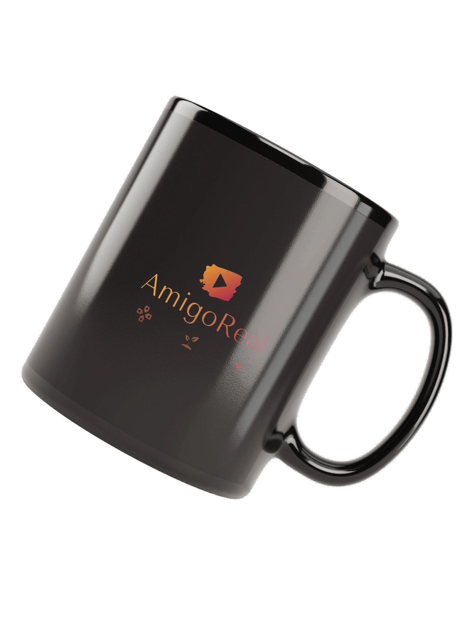 AmigoReal Tasse schwarz glänzend product image (6)