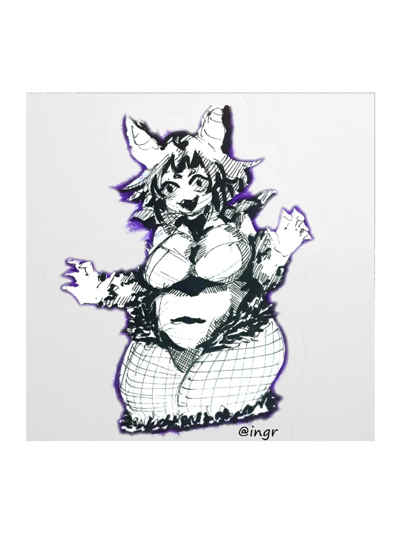 rabid Anyu sticker by @ingr! product image (1)