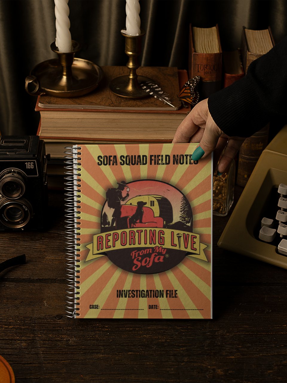 Sofa Squad Field Notes Investigation Journal product image (10)