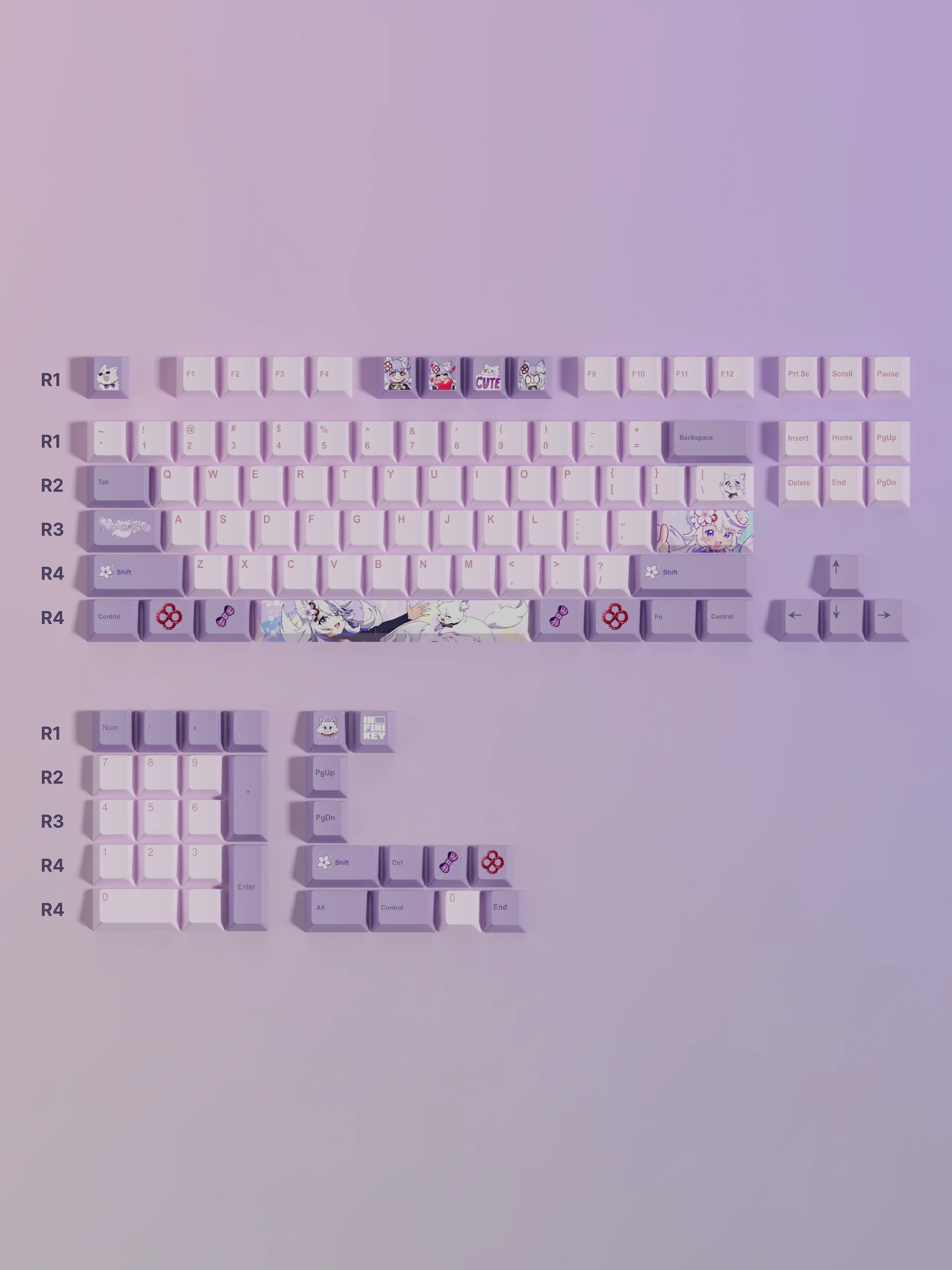 [Pre-Order] Vulpixie Keycap Set product image (1)